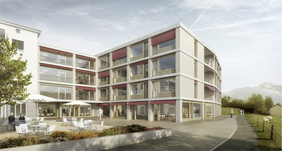 Projektwettbewerb Erweiterung Alters- und Pflegeheim Schönau, Kaltbrunn (SG)